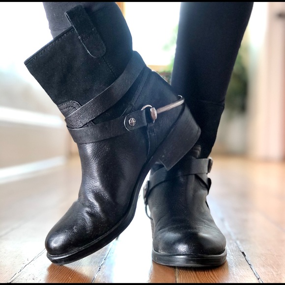 🖤 FRANCO SARTO BLACK BOOTIES 🖤 - Picture 10 of 11